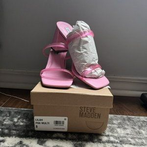 Steve Madden Lilah Pink Multi 8 NWT